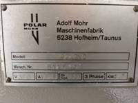 Máquina Cortadora de Papel Polar 92EMC Usada de Segunda Mano con Computadora China