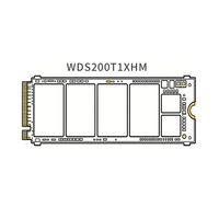 SSD Internal Desktop Baru BLACK SN8100 WDS200T1XHM-2TB Antarmuka PCIE Gen5 Kecepatan Baca 14900MB/s dengan Heatsink