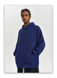 Sudadera con capucha de marca de moda americana para hombre 100% algodón nuevo Blockbuster 320G Terry chaleco Digital suelta FOG para otoño Europa 500gsm sólido - Product Image 4