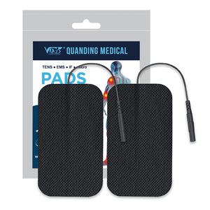 Patches de Eletrodo Condutivo Autoadesivos Não Tecidos 70*120mm para Massagem, Almofadas para Unidade TENS, Certificado CE ISO Classe I para Terapia de Dor - Product Image 1
