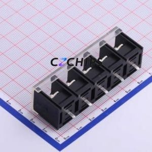 KF78C-13.0-5P Barrier Terminal Block Through hole Component (THT),P=13mm Connector With Cover Plate 13mm 1x5P Straight Pin - Product Image 2