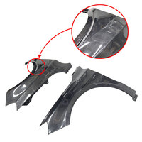 A45 sepatbor karbon, untuk Mercedes Benz a-class W176 A180 A200 A250 A45 AMG Sport Fender serat karbon