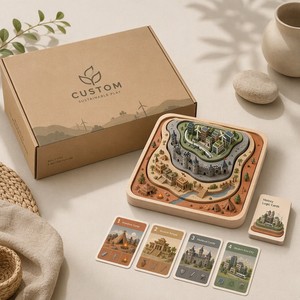 Puzzle in Legno Montessori Personalizzato: Evoluzione della Civilizzazione Umana, Gioco Educativo di Storia per Bambini, Giocattolo Prescolare - Product Image 2