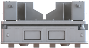 10T Dual-Vehicle Linkage Backpack AGV voor graafmachineframes met hydraulische cilinderheffing en vierwielaandrijving - Product Image 3