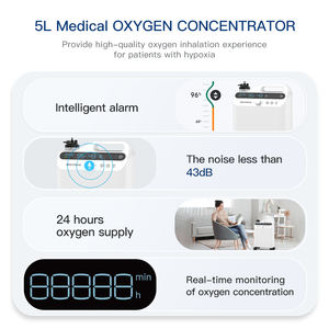 MICiTECH uso doméstico médico generador de oxígeno acuicultura máquina de fabricación de oxígeno máquinas faciales de oxígeno - Product Image 3