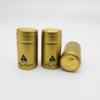 Capsule thermorétractable en PVC pour bouteille de vin rouge avec bande détachable, capsule de rétraction thermique