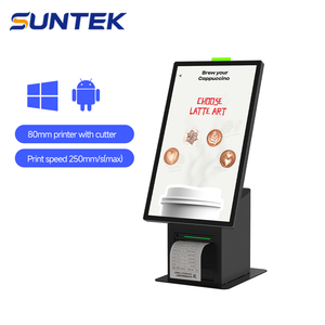 ซันเทค จอสัมผัสขนาดใหญ่ ระบบแอนดรอยด์ 14 วินโดวส์ 10 เมนูดิจิทัล ชำระเงินแบบไร้สัมผัส ตู้บริการตนเองอัจฉริยะ - Product Image 3