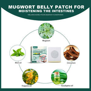 Patch Ventre à l'Armoise du Sud, Herbes pour le Modelage du Corps, pour l'Humidification des Intestins et les Soins Gastro-intestinaux, Effet Minceur - Product Image 5