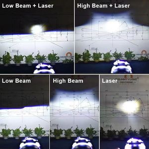 2.5 Inch Ống Kính Rõ Ràng Bi LED Xe Đèn Pha Trang Bị Thêm 6000K 45W <span class=keywords><strong>360</strong></span> Độ <span class=keywords><strong>Fisheye</strong></span> Ống Kính Máy Chiếu Cho Cao & Thấp Chùm Trên Bất kỳ Xe Ô Tô - Product Image 3