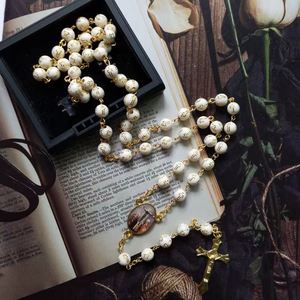 Support Custom Gold Cross <b>Beads</b> Rosary - Product Image 5