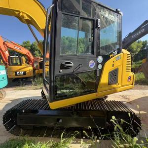 90% Nueva excavadora Komatsu PC70 usada de Japón Buen estado con motor y componentes de núcleo PLC incluidos Venta global caliente - Product Image 2