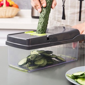 Wholesale 14-in-1 Multifunctional Vegetable with Handle Food Grate and Slicer Dicer for Kitchen Fruit & Tools - Product Image 5