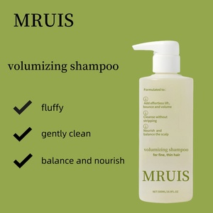 Le shampooing volumateur unisexe maintient les cheveux aplatis 3 jours nettoie en douceur fournit une alimentation équilibrée idéal cheveux fins et plats - Product Image 1