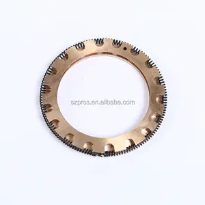 Custom Brass Bronze Oil Scraper Ring With Spring Piston Seal Compressor Rod Packing Seal