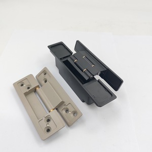 Hiện đại 2D có thể điều chỉnh kẽm-hợp kim cánh tay giấu bản lề duy nhất bên hẹp cạnh cửa sổ vô hình nhà bếp rãnh thiết kế 180 - Product Image 1