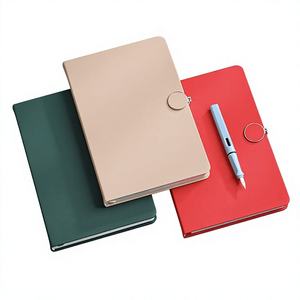Cuaderno de Viaje Personalizado con Logotipo, Tapa Dura A5, Cuaderno de Cuero PU con Páginas Punteadas, Papel Grueso, Agenda, <span class=keywords><strong>Comprar</strong></span> en Línea - Product Image 5