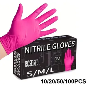 Disposable Powder & Latex Free for Kitchen Cooking Household Beauty Petcare Hair Dye Work Glove - Product Image 2