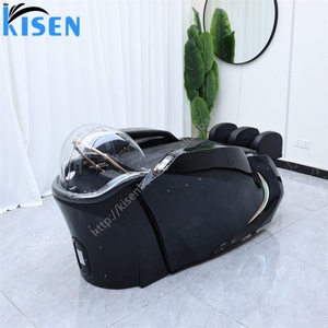 Table de lavage de cheveux multifonctionnelle Kisen style thaïlandais avec massage électrique pour salons - Product Image 5