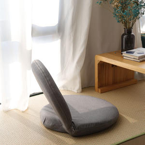 كرسي أرضي محمول قابل للتحويل والطي مع مسند ظهر قابل للتعديل بخمس وضعيات للاستخدام في غرفة المعيشة - Product Image 4