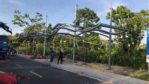 Cấu Trúc Màng Thiết Kế Canopy Ptfe Màng Lều - Product Image 6