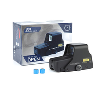 Nouveau produit 551 portée et accessoire de collimateur optique à point vert rouge holographique