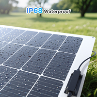Panel Solar Monocristalino Flexible Callsun de 200W, Módulo Fotovoltaico ETFE con 25% de Eficiencia, Celda de 182mm para RV, Embarcaciones, Yates