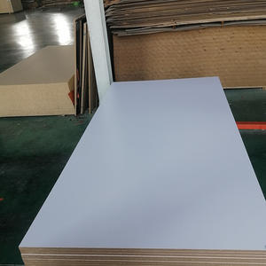 染料升华贴面18毫米白色三聚氰胺家具mdf板橱柜纤维板