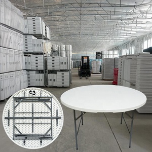 Xách tay hình chữ nhật nhựa gấp bảng polyethylene cho tiệc cưới phục vụ và sự kiện cho thuê - Product Image 2