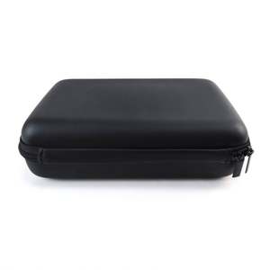 Custom PU Waterproof EVA Charger <b>Case</b> Black Hard Shell EVA Electronic Accessories Bag Travel Portable EVA <b>Power</b> <b>Bank</b> Storage Box - Product Image 3