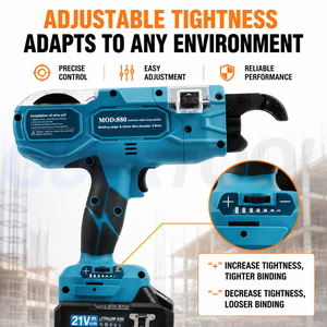 Fully Automatic Reinforcement <b>Binding</b> <b>Machine</b> Rechargeable Strapping <b>Machine</b> Lithium Battery Steel Bar <b>Binding</b> Tool for Bridge - Product Image 3