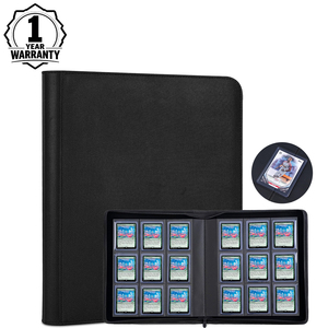 Vente en gros : Classeur à 9 pochettes pour 360 cartes de 3x4 pouces, album de rangement double face pour cartes à collectionner PKM TCG et cartes sportives - Product Image 1