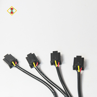 Arnés de Interruptor Basculante LED, Arnés Automotriz Personalizado con Conductores de Cobre y Aislamiento de PVC, Compatible con Enchufes H4/H7/H1/9006/H11