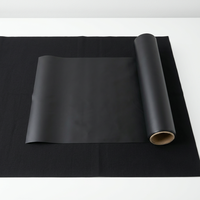 Tissu conducteur noir double face en cuivre nickelé pour cadre de réfrigérateur intelligent et boîtiers électroniques