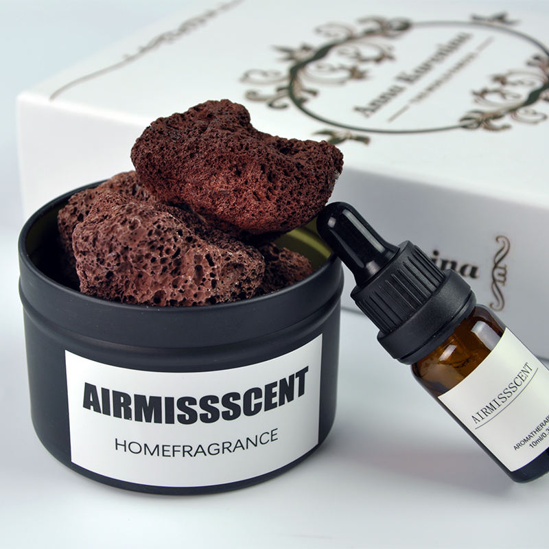 Roches de lave rouge