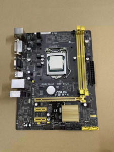 ห้าดาว/เอซุส H81 เมนบอร์ด H81M-K คอมพิวเตอร์ 1150 พิน TPM บอร์ดขนาดเล็กแบบรวม DVI DDR3 EPU - Product Image 4