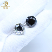 Moissanite colorée de haute qualité, pierres précieuses rondes VVS, diamants Moissanite GRA, vente en gros de Moissanite en vrac pour la fabrication de bijoux