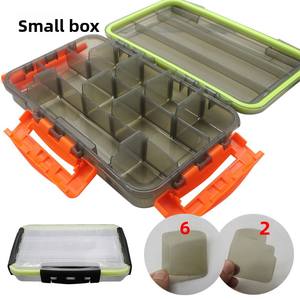 Caja de Pesca Transparente de PVC, Impermeable, de Una Sola Capa, con Inserto, 2 Tamaños, para Pesca en Océano, Río, Lago y Arroyo - Product Image 4