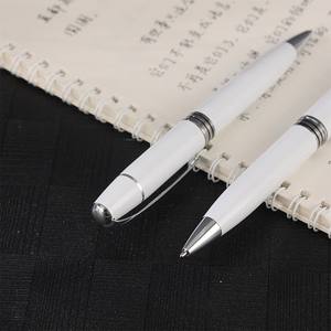 ปากกาลูกลื่นโลหะแบรนด์ Bonvada หรูหรา พร้อมโลโก้สั่งทำ หมึกสีดำ/น้ำเงิน - ปากกาของขวัญส่งเสริมการขายสำหรับธุรกิจ - Product Image 2