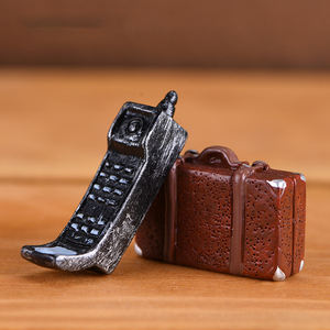 Maison de poupée artisanale 3D rétro avec modèle d'objets anciens nostalgiques, artisanat en résine, micro-paysages, ornements miniatures, accessoires de décoration - Product Image 4