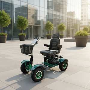 Carrito de <span class=keywords><strong>Golf</strong></span>/Buggy Eléctrico de 1000W para un Solo Pasajero con Discapacidad, Scooter de <span class=keywords><strong>Golf</strong></span> con Guardabarros - Product Image 4