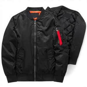 Servicio OEM al por Mayor, Nuevo Diseño, Estilo Moderno, Chaqueta Bomber Reversible Impermeable y Cortavientos para Hombre, de Alta Calidad, para Otoño - Product Image 6