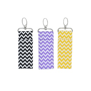 Modern Eco-Friendly Lipstick Pouch with Key Chain Single <b>Lady</b> Style Beauty Accessory Bag Portable Open Closure - Product Image 3