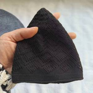 Gorro de Oración Islámico Cálido Hecho a Mano para Hombre, Diseño Turco, Gorro Musulmán de Punto Étnico para Ramadán - Product Image 6