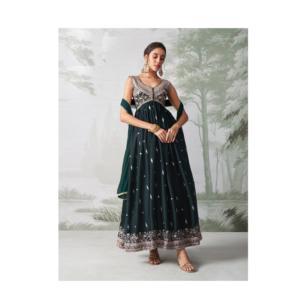 ชุด anarkali สำหรับผู้หญิงชุด anarkali สำเร็จรูปสำหรับงานแต่งงานและงานปาร์ตี้ - Product Image 1