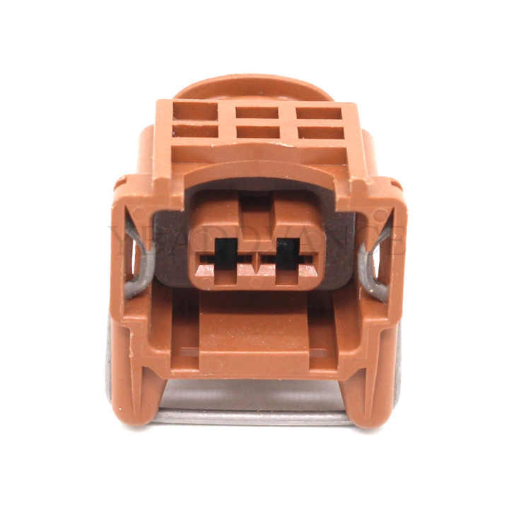 962498-1 PBT Gf15 2 Pin JUN-POW-TIM GEH Brown Fuel Injector 