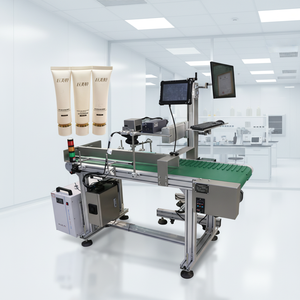Sistema Integrado de Marcado Láser UV con Enfoque Automático y Recopilación de Datos AI/PLT/DWG para Trazabilidad de Cosméticos, Anti-Falsificación y Ahorro de Energía - Product Image 2