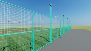 2025 Zaalvoetbalveld Voetbaltennis Voor Voetbalveldfaciliteiten - Product Image 2