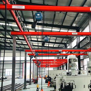 เครนเหนือศีรษะแบบยืดหยุ่นสำหรับงานเบา 0.5 ตัน 1 ตัน KBK พร้อมรอกโซ่ 3 ตัน - Product Image 2