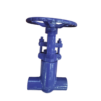 F321 DN40 PN40 contrôle pneumatique en acier inoxydable haute eau gazole en acier forgé vanne à vanne