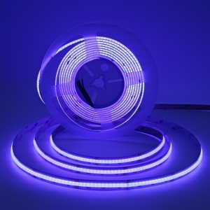 ไฟ LED แบบยืดหยุ่น OEM ODM ตัดได้ RGB COB 810 840LED 14W/M แผงวงจรพิมพ์ 10 มม. ไฟเส้น LED สีเขียว แดง น้ำเงิน เหลือง สำหรับตู้ - Product Image 5